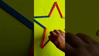 Christmas star // How to Make star// diy star #shorts #youtubeshorts #star