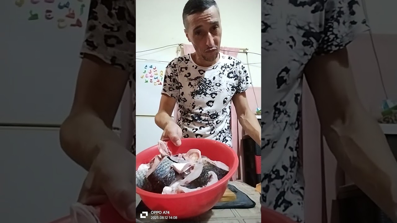 كيفية تحضير و طبخ سمكة الميلي (mulet ) او البوري