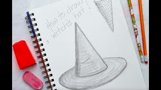 How to Draw a Witch Hat