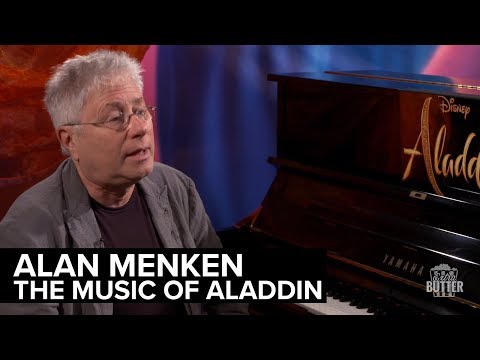 Alan Menken The Music Of Aladdin Aladdin Interview Extra Butter