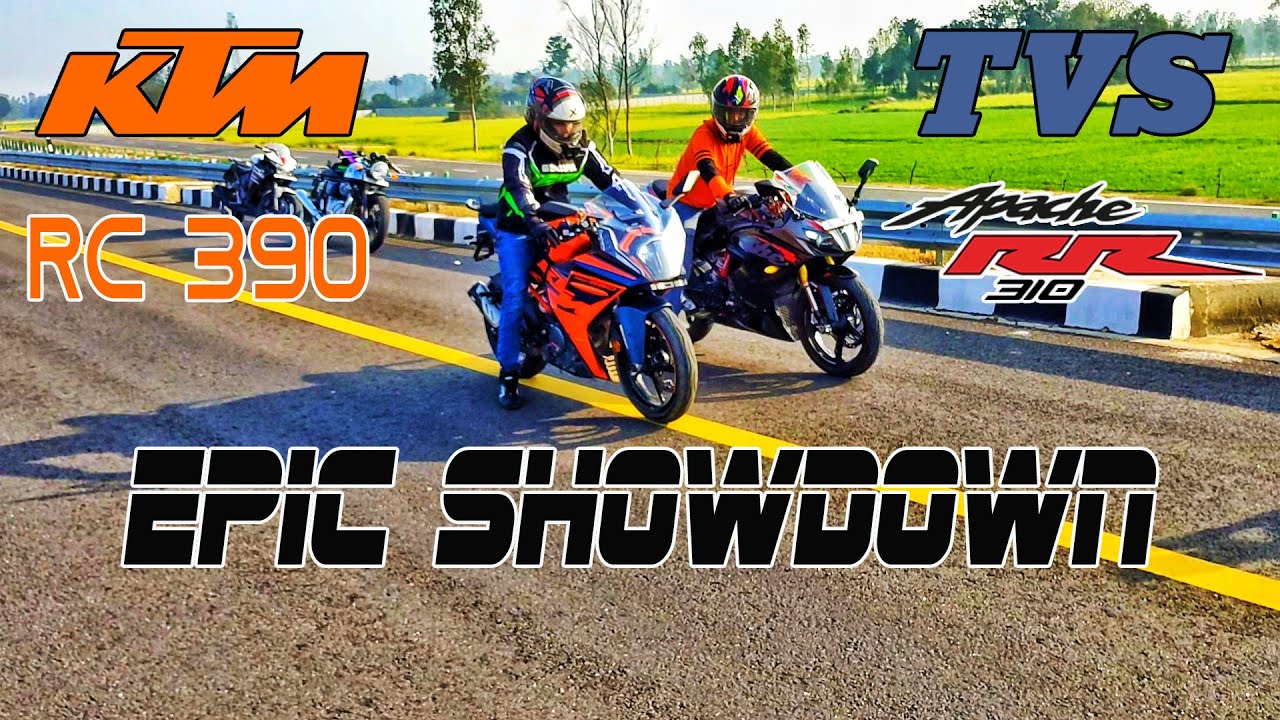 RC 390 2023 VS APACHE RR 310 😱 EPIC SHOWDOWN 