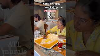 Kerala Mural Painting WORKSHOP @ BANGALORE/  Artist: Sreenath S Thampi