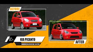 Kia Picanto (modifications on photoshop)