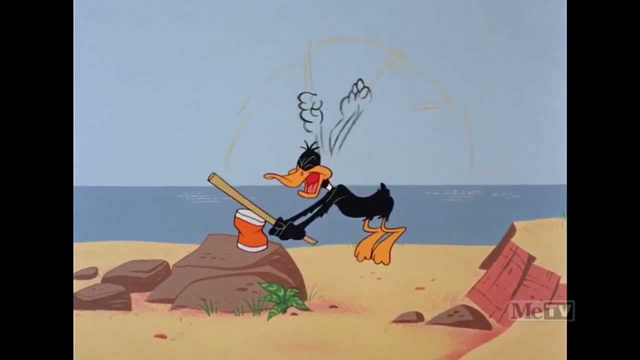 Daffy Duck - name of episode "Moby Duck" - Year of production  1965