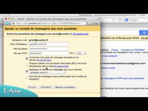 Ajouter une adresse email 1&1 à un compte Gmail