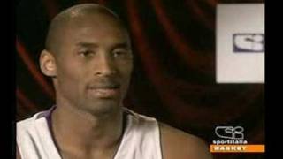 Intervista Kobe Bryant in italiano su Sportitalia 1^PARTE