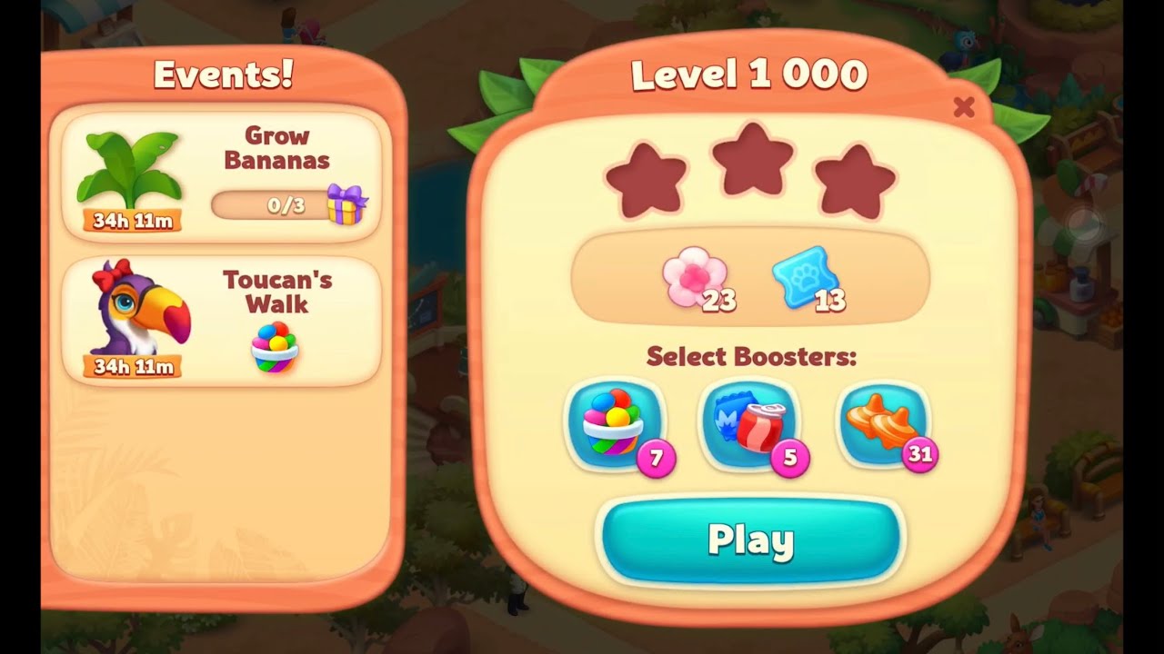 Wildscapes Level 1000