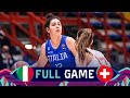 Italy v switzerland  full basketball game  fiba womens eurobasket 2023 qualifiers