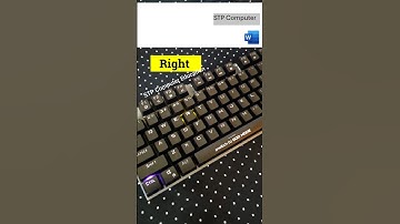 Text Alignment Shortcut Keys in MS Word #laptop #computer #pc #windows #msword #viral #tech #shorts
