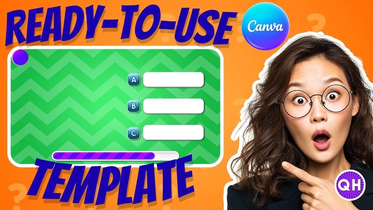 Ready-To-Use Multiple Choice Questions Quiz Video Template! - YouTube