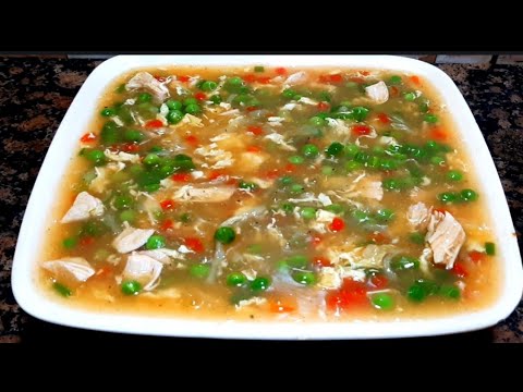 chicken-vegetable-soup-recipe.how-to-make-thai-chicken-vegetable-soup-by-maria-ansari♥️
