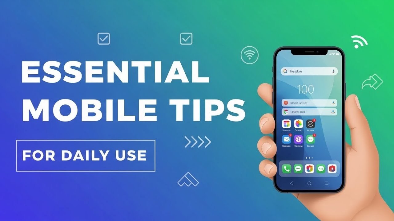 Essential Mobile Tips for Daily Use - YouTube