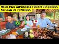 Meus pais japoneses foram recebidos na casa de mineiros