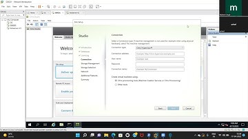 Citrix Studio Site Configurations ..