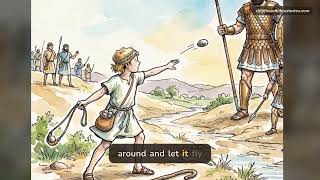 David and Goliath — A Bible Story for Kids (Animated Read-Along)