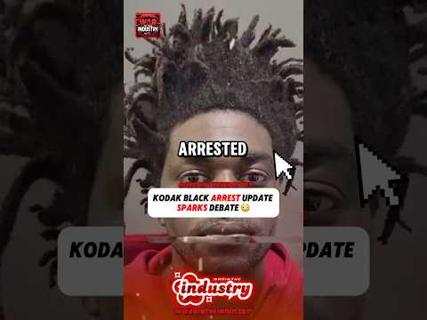 Kodak Black Arrest Update Sparks Debate 😳 #kodakblack #rapnews #hiphopnews #legalnews