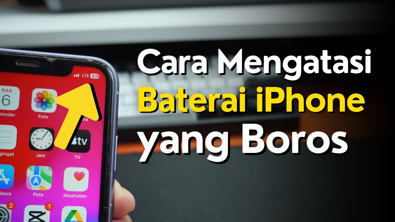 Cara Mengatasi Baterai iPhone Cepat Habis – Baterai iPhone Boros - YouTube