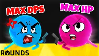 Max DAMAGE vs Max HP build in Rounds