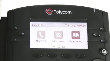 Polycom VVX 300 301 311   Contact Directory