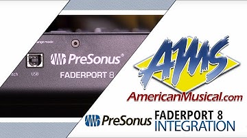 Presonus Faderport 8 Studio Integration - American Musical Supply