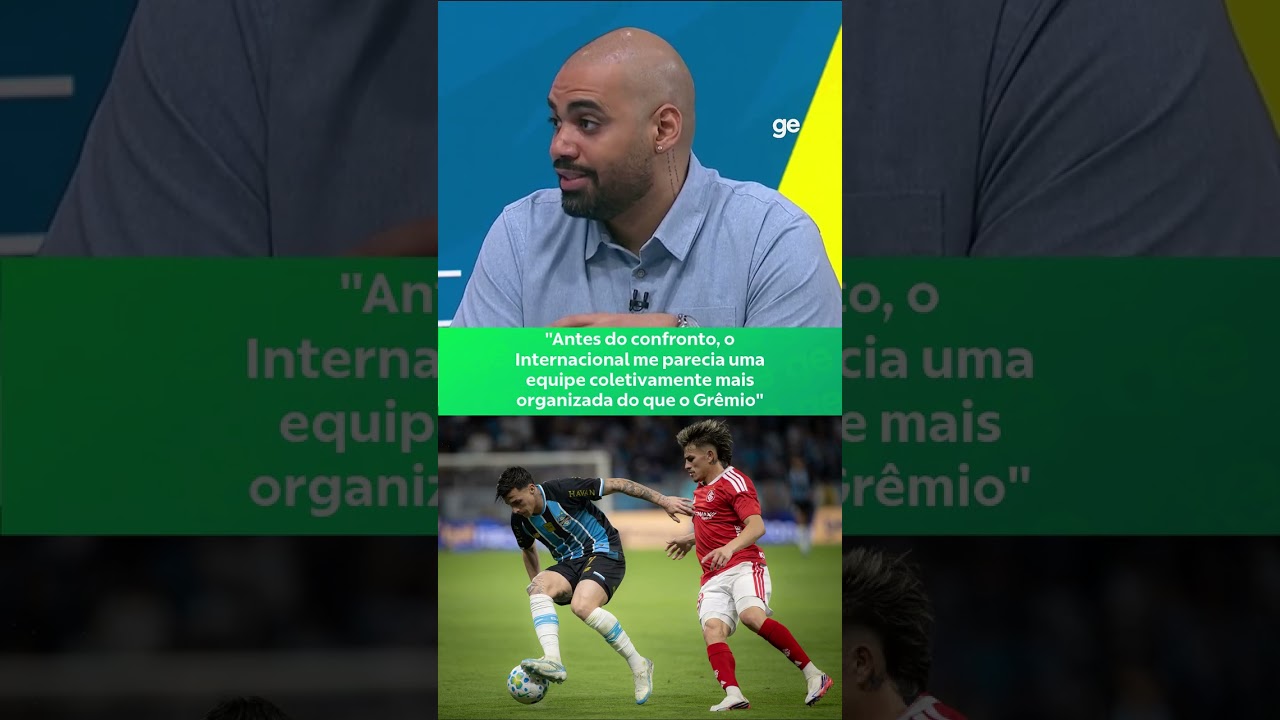INTERNACIONAL TINHA UMA EQUIPE MAIS ORGANIZADA QUE O GRÊMIO? | #shorts | ge.globo