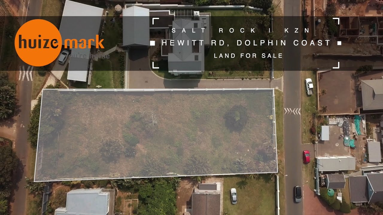 Vacant Land for sale in Salt Rock, Ballito, 33 Hewitt Road YouTube