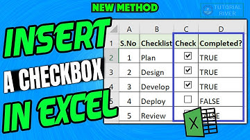 How to Insert a Checkbox in Excel | Excel Checkbox in Cell