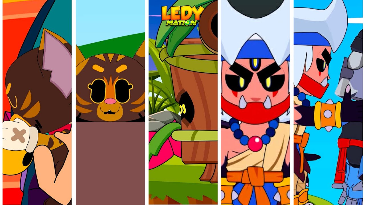 🔥⚡NIGHTS OF THE STARR TABLE Season🔥⚡Brawl Star Animation |  Compilation Season  - LEDYMATION