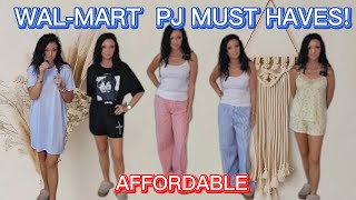 5 WALMART SUMMER PAJAMAS YOU'LL WANT TO LIVE IN! | THEY'RE ALL UNDER $20!