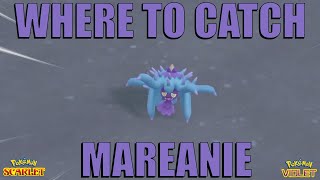 Where to Catch Mareanie in Pokemon Scarlet and Violet