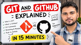 Git & GitHub Explained in 15 Minutes | Complete Beginner’s Guide #git #github 