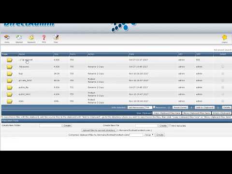 ย้ายข้อมูลจาก  public_html ไปยัง  (SSL) private_html DirectAdmin User Level EP.04