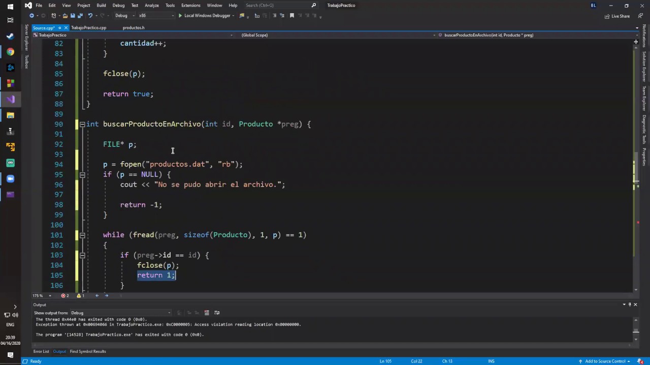 Archivos en C++ - Laboratorio de Computación II - Clase 05 - Parte 4/4 ...