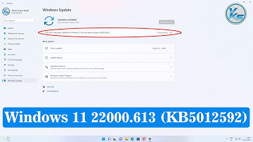 ✅ Windows 11 New Update 22000.613 (KB5012592) | Windows 11 New Update 12-04-2022