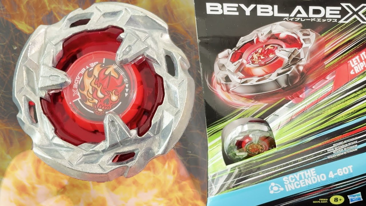 ROBIN'S CHOSEN BEY! | Scythe Incendio 4-60T Hasbro Starter
