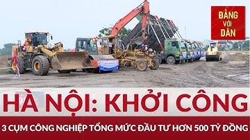 Khởi công 3 cụm công nghiệp tại huyện Thanh Oai, Hà Nội | Tin KINH TẾ, XÃ HỘI