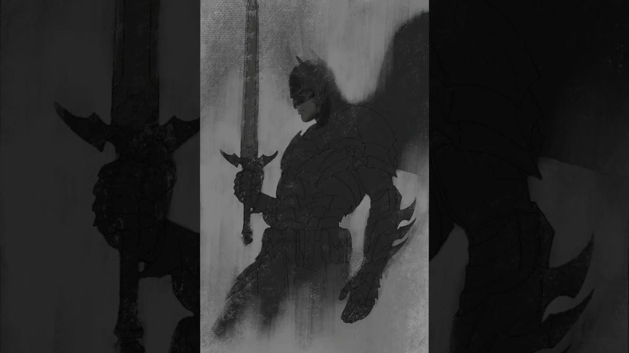 Batman Knight of Steel #12 Variant Cover By Jorge Molina Process