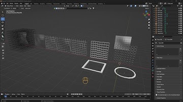 Videoguide - 3D Wireframe, Addon, Modifier, Edges, Edges, Framing, Tissue, Create Lattice in Blender