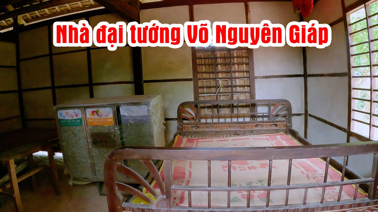 Đây chính là căn nhà đại tướng Võ Nguyên Giáp chào đời - Một làng quê nghèo quanh năm lũ lụt