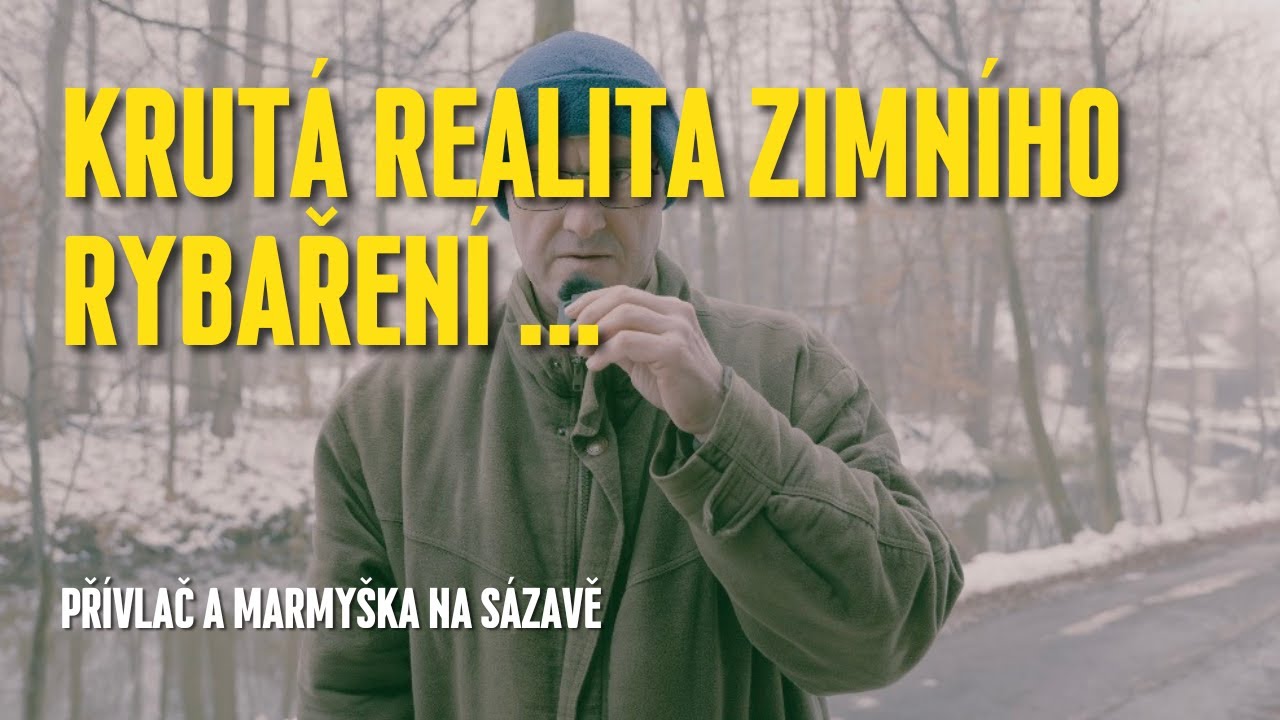 Krutá realita zimního rybaření ...