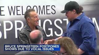 Bruce Springsteen postpones several concerts in Europe due to vocal issues