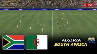🔴South Africa vs Algeria LIVE | International Friendly Football Match 2026 | PES 21 Simulation