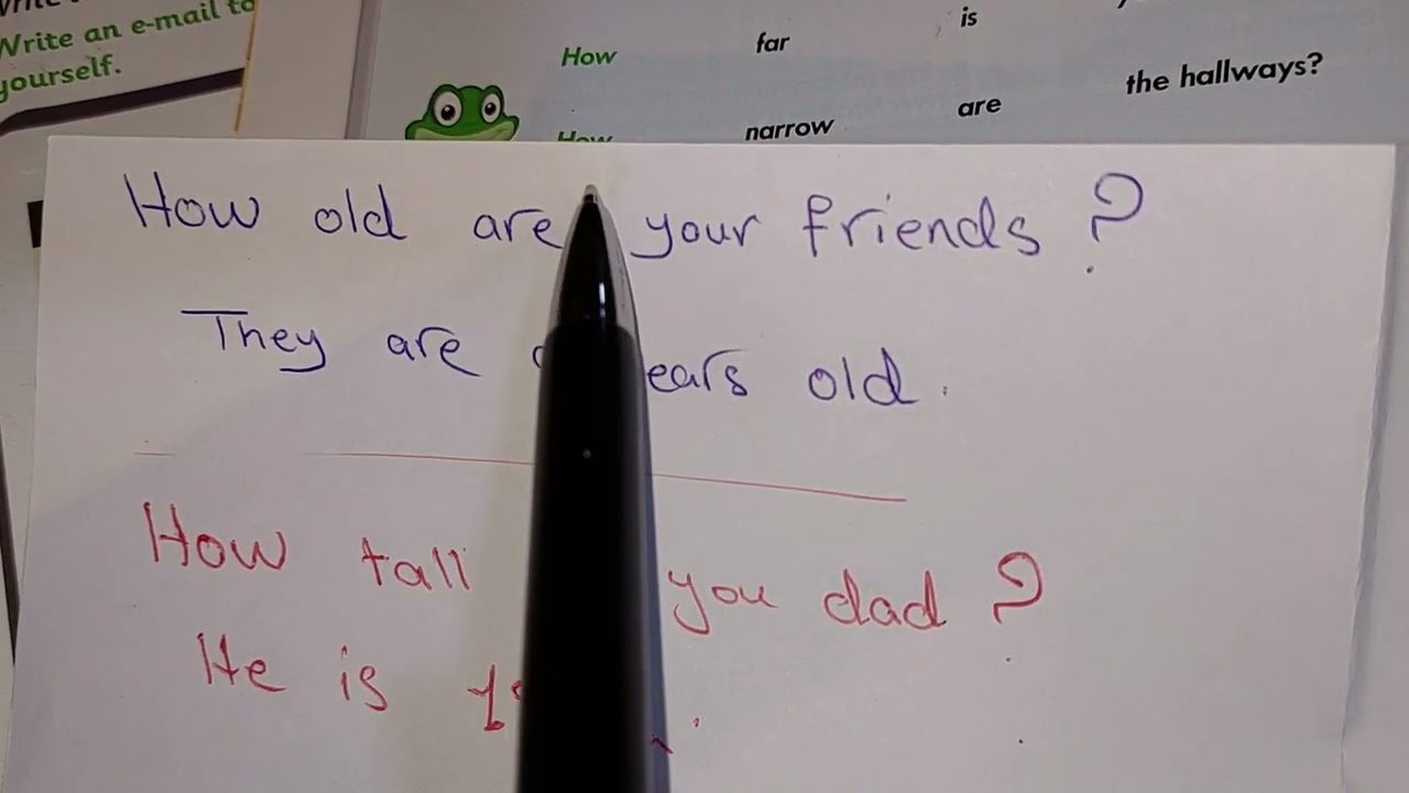 شرح قاعدة(information Questions-How) الصف الرابع الوحدة الخامسة