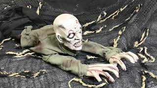 Crawling Zombie Animated Halloween Prop (VA1007)