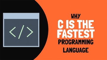 Why C is the fastest language ever?