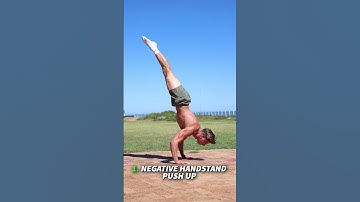 Improve your handstand push up with these 3 exercises!