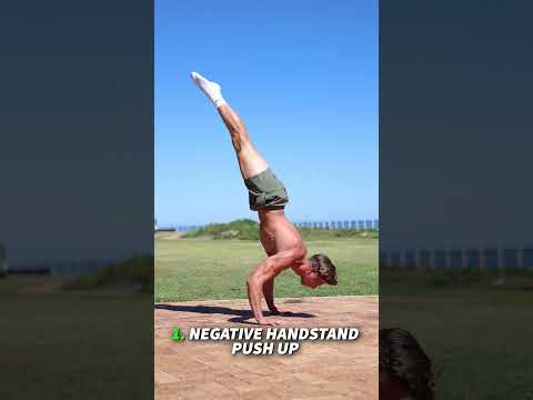 Improve your handstand push up with these 3 exercises!
