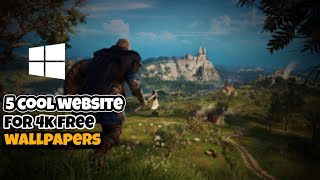 5 wallpaper WEBSITES that make your computer awesome|for Free 2023