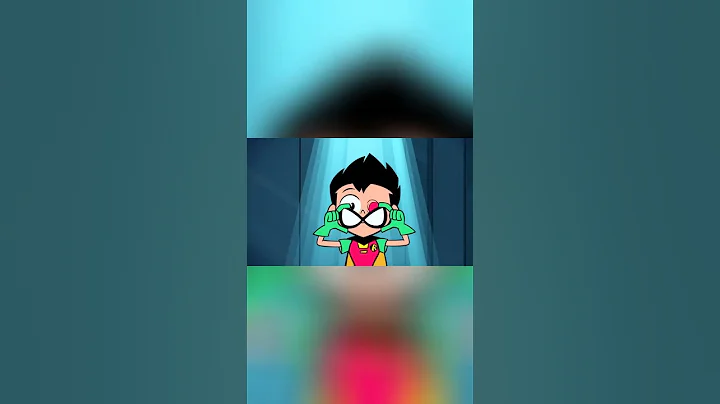 Robin's TRUE identity Revealed! #reels #teentitansgo #funny #dc #cartoon #shorts