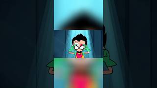 Robin's TRUE identity Revealed! #reels #teentitansgo #funny #dc #cartoon #shorts